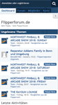 Mobile Screenshot of flipperforum.de